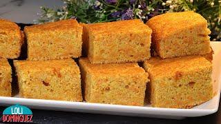 CARROT AND ORANGE CAKE. Delicious, easy and quick to prepare, this cake is ideal