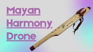 Mayan Harmony Drone Flute from Singing Tree Flutes - Beautiful Black Limba!