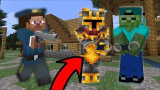 MC NAVEED AND MARK FRIENDLY ZOMBIE GET ARRESTED MOD /PUT IN JAIL BY COPS AND ROBBERS! Minecraft Mods