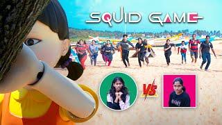 SQUID GAME ..... with Our Full Family ( Death Game )