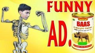 DORA BAAS  | Hindi Comedy Video | Side Effects of Health Supplements | Pakau TV Channel