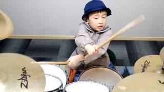 Amazing Kid Drummer - Drum Solo - 6 y/o