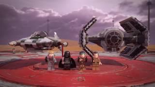 Vader's TIE Advanced vs. A-Wing Starfighter - LEGO Star Wars - Product Animation 75150