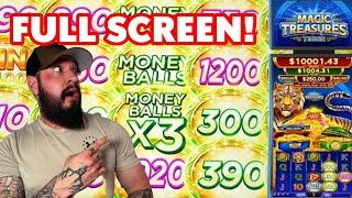 FULL SCREEN COMEBACK!  How to Win on Magic Treasure Tiger Slot Machine!