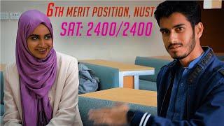 Meet Seerat Zahra from SMME, NUST || International SAT Applicant || Merit Position: 6 || Admissions