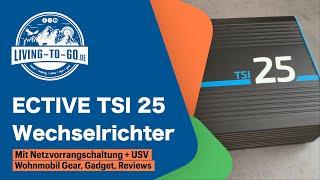 ECTIVE TSI 25 2500W/12V Sinus-Wechselrichter mit NVS- und USV-Funktion