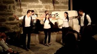 Naxos - music and dancing at the Venetian Castle - Sunset concert