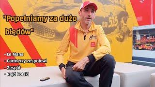 O pracy z AF Corse, partnerach zespołowych, celu na Le Mans i wyzwaniach tego wyścigu #Kubica #F1