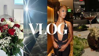 VLOG | Houston Trip | Homecoming | Dinner Date | Jenna Bhee