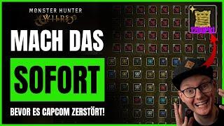 Monster Hunter Wilds: Kranker Farmspot! Über 100 Artian Waffenteile & Dekorationen in Minuten