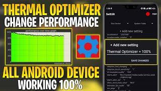 Thermal Optimizer With SetEdit Codes - No Root | Stable FPS & Performance | Optimize GPU/CPU