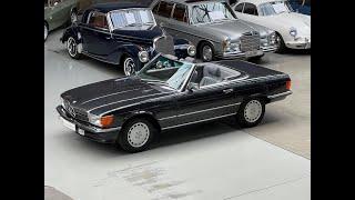 Rundgang Mercedes Benz 560 SL, 1987,  unserer Partnerfirma Ambi Budd OHG