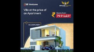 Independent Duplex House/Villas for Sale @Rajahmundry