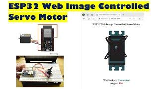 ESP32 Web Image Controlled Servo Motor