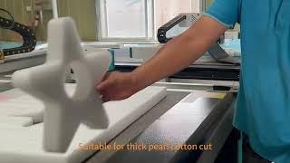 Dake CNC knife Cutting Machine Pearl cotton cutter