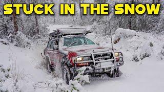 Bogged & Broken 4WDs in Australia's BIGGEST Snow Storm