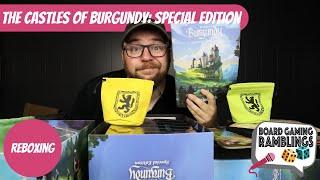 Reboxing The Castles of Burgundy: Special Edition - How to fit everything in the box