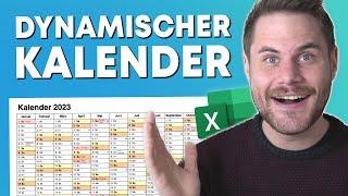 Excel Kalender mit EINER Formel erstellen 