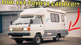 THIS Toyota 4x4 Motorhome / Truck Camper from Japan is as small as they come! by Ottoex