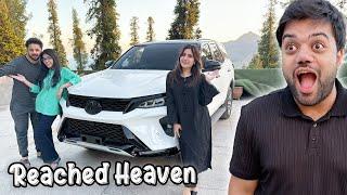 Fortuner Legender In Mountains For The First Time  | Long Drive Ke Baad Jannat Pohonch Gaye ️