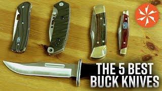 Top 5 Best Buck Knives Available at KnifeCenter.com