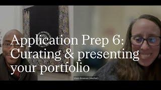 Application Prep 6: Curating and presenting your portfolio | RISD Admissions | 2024-2025