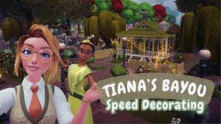 TIANA'S HOME  // Bayou Vibes // Glade Of Trust // Disney Dreamlight Valley Speed Decorating