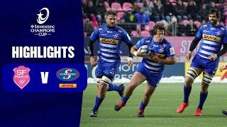 Instant Highlights - Stade Français Paris v DHL Stormers Round 4 │ Investec Champions Cup 2023/24