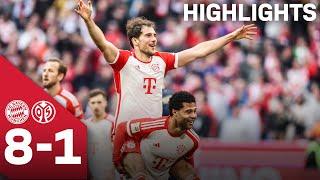 Goretzka & Kane brillieren bei Torfeuerwerk! | FC Bayern - Mainz 8:1 | Highlights