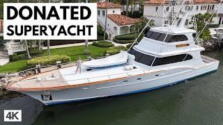 DON'T BUY THIS! Lease it  1985 FEADSHIP 87' Sportfish Luxury Yacht Tour