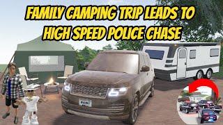 Greenville, Wisc Roblox l *CRAZY* Family RV Camping Trip POLICE CHASE Update Roleplay