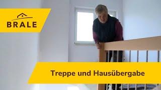 Wie entsteht ein Massivhaus? | Baudoku | So baut die BRALE: Teil 9: Treppe und Hausübergabe