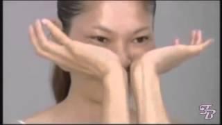 Японский массаж лица Zogan (АСАХИ) краткая версия без перевода.