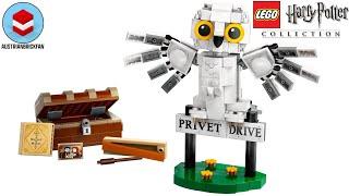 LEGO Harry Potter 76425 Hedwig at 4 Privet Drive – LEGO Speed Build Review