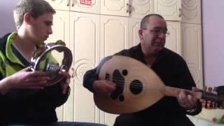 Tawfeq Zaher (Oud) Arab Music | توفيق الزهر- غنيلي شوي شوي