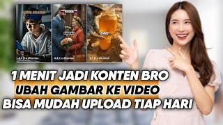 1 MENIT JADI! Ubah Gambar Jadi Video Keren Untuk Konten YouTube Short - Cara Mudah Bikin Konten