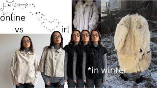 online vs *real life* fashion trends ((winter 2025 edition.)