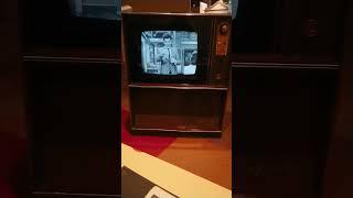 1960's - 70's Black and White TV on Display - Melbourne Museum #shorts #Retro #vintage