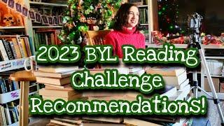 Build Your Library 2023 Reading Challenge Prompts and Recommendations