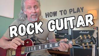 How To Play Rock Guitar For Beginners!