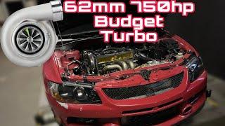 Budget turbo on a Evo8 makes all the jam on the dyno at full boost