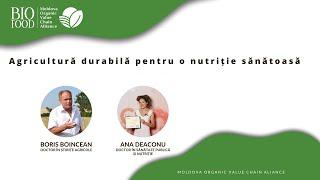 Webinar MOVCA Bio Food: Agricultură durabilă pentru o alimentație sănătoasă