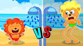 Liam Family USA | Long Legs vs Short Legs | Family Kids Cartoons