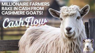 Millionaire Farmers RAKE IN Cash from Cashmere Goats!