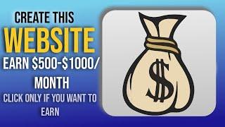 Create This Website & Earn $500-$1000/Month | Create Write and Get Paid Website | Hunzii Tech