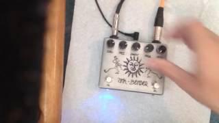 Tone Bender MkII clean up and boost with modded resonance control