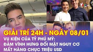 Tin nóng Giải trí  24h: Vụ kiện của tỷ phú Mỹ: Đàm Vĩnh Hưng đối mặt nguy cơ mất hàng chục triệu USD