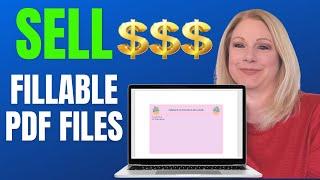  CREATE FILLABLE PDF FORMS TO SELL ONLINE - Easy Tutorial!