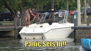 Panic Sets In!! | Miami Boat Ramps | 79th St