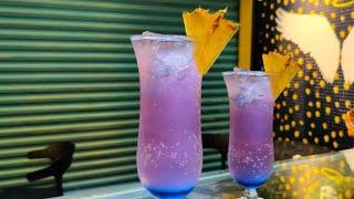 Blue Curacao And Bubble Gum Mocktail | Combo Mocktail | The Mocktail House